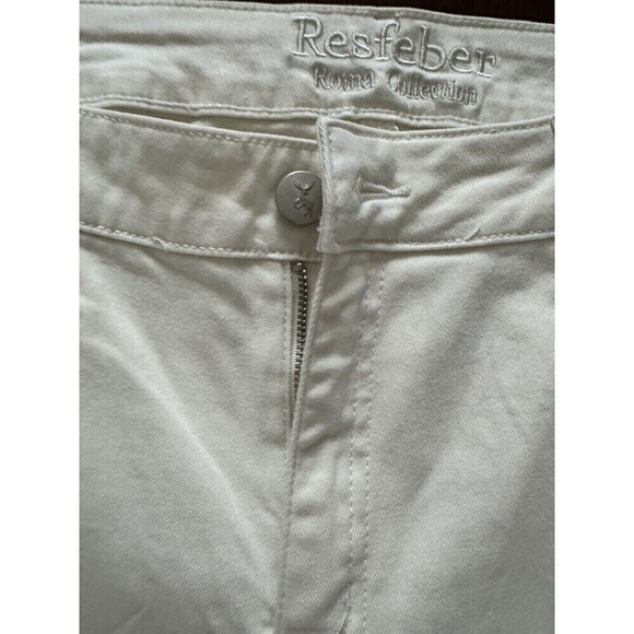 Resfeber jeans Roma collection cream skinny  jeans size 16 - Picture 12 of 15